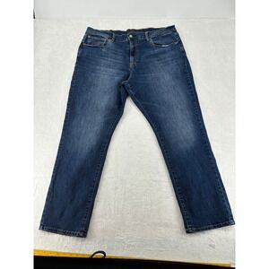 Lucky Brand Jeans Mens 38x30 410 Athletic Straight Blue Denim Pants